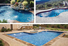 View our gallery of inground pool installations