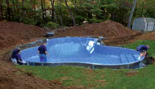 Making A Steel Inground Pool Wall