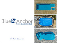 blue Anchor Fiberglass Inground Swimming Pools Brochure