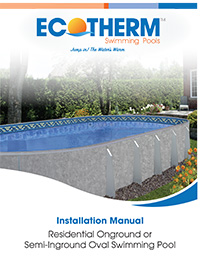 Ecotherm Oval Pool Installation Manual