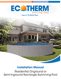 Ecotherm Round Pool Installation Manual