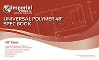Universal Polymer 48" Specification Book - #25563M