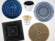 Colored Faceplates, Fittings & Main Drains