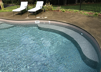 Nexus Interior Pool Bench
