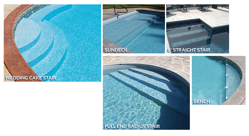 Vinyl Over Pool Steps