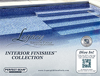 Legacy Edition Pools Online Liner and Interior Pool Finishes Brochure - Decor Options