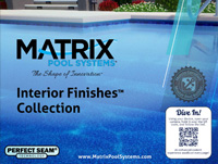Matrix Interior Pool Finishes Brochure - Browse Our Inground Liner Patterns and See How They Will Look In Your Pool
