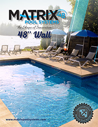 matrix pool systems polymer inground pool flyer