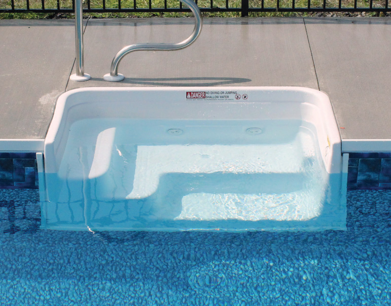 Swimout Pool Step