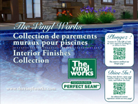 The Vinyl Works Interior Pool Finishes and Patterns Brochure - French Version