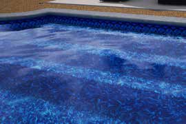 Learn More About our Interior Pool Finishes - Geometric Style