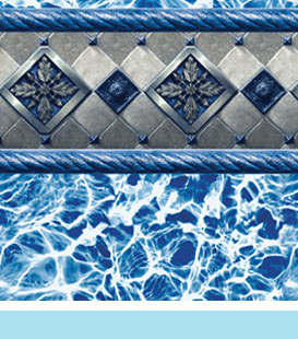 Bayview Slate | White Diffusion, 30 Gauge | Accroche toile blanc
