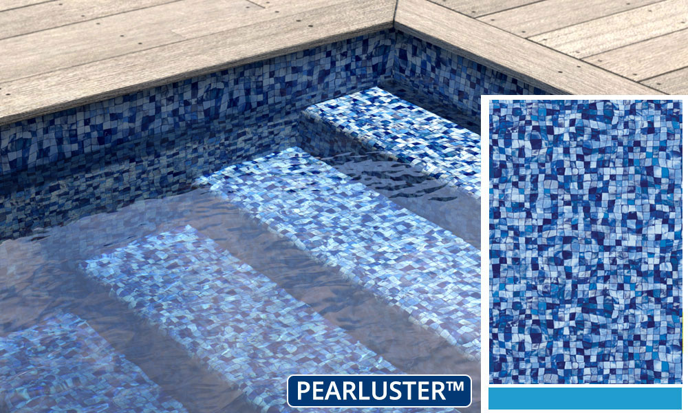 Borderless Pool Generation Pool Finish and Liner Patterns - Generation Pools